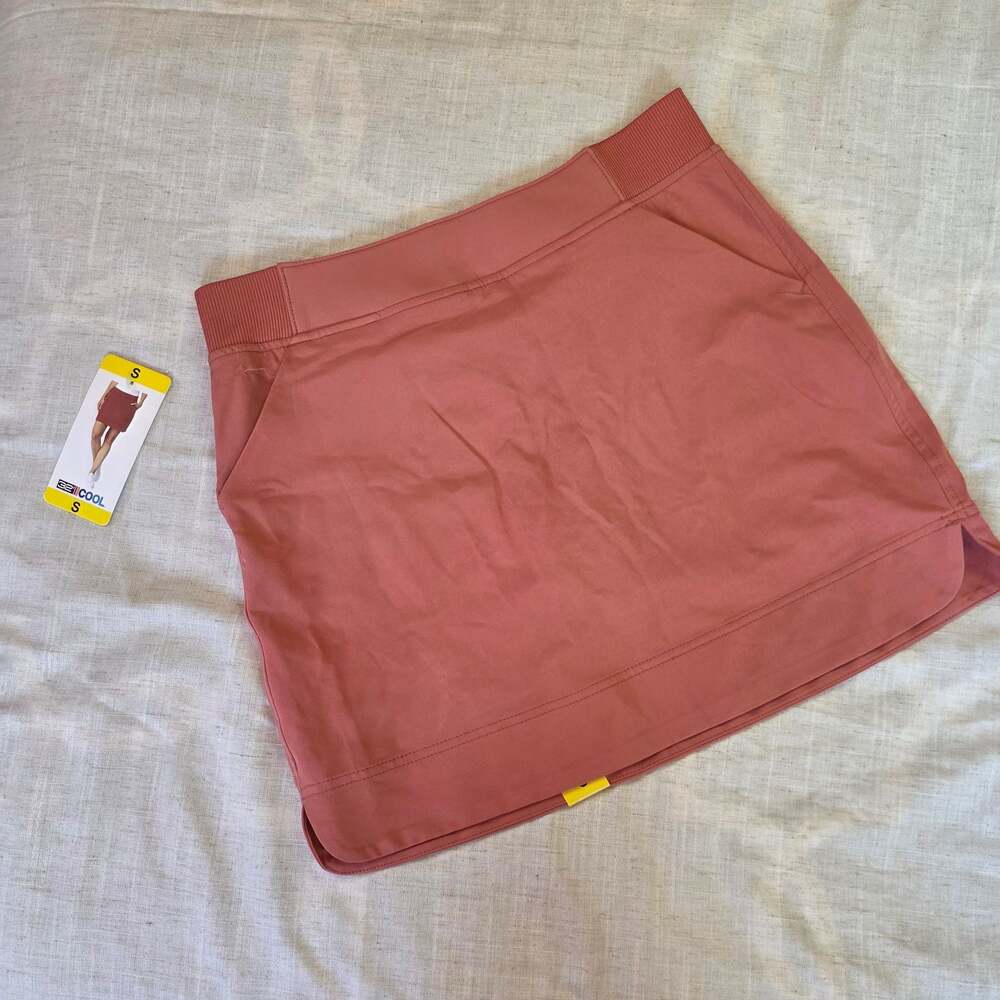 32 Degrees Cool Women's Athletic peach Skort Size S